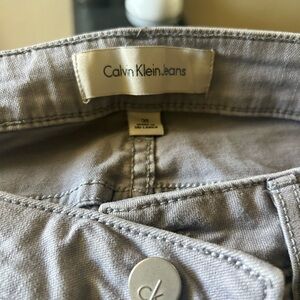 Calvin Klein Soft Gray Jeans